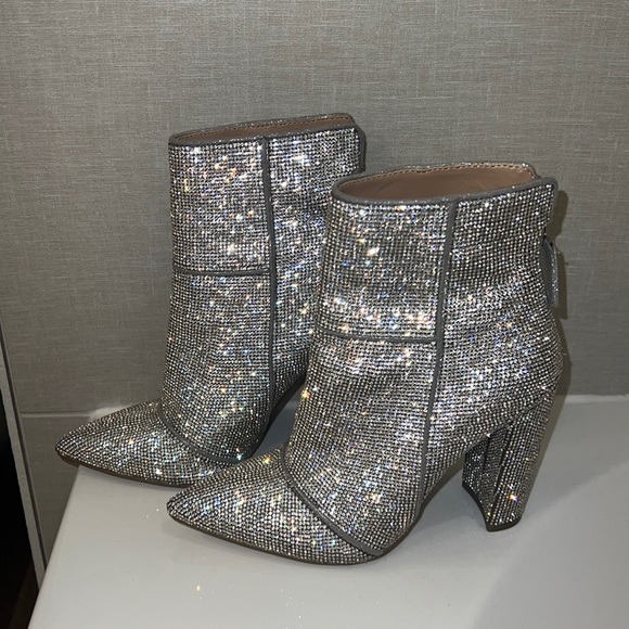 Steve Madden Rhinestone Booties ⭐️✨ - Picture 2 of 5